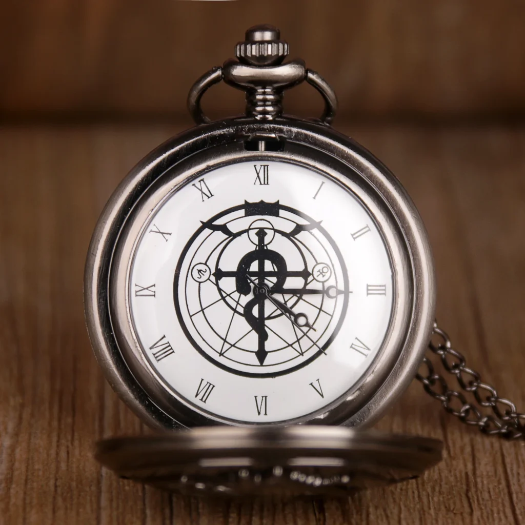 Antique FullMetal Alchemist Edward Elric Pocket Watch - Image 3
