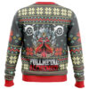 Fullmetal Alchemist Alt Ugly Christmas Sweater BACK mockup - Fullmetal Alchemist Store