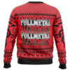 flamel Ugly Christmas Sweater back mockup - Fullmetal Alchemist Store