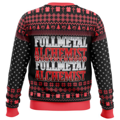 homonculi Ugly Christmas Sweater back mockup - Fullmetal Alchemist Store