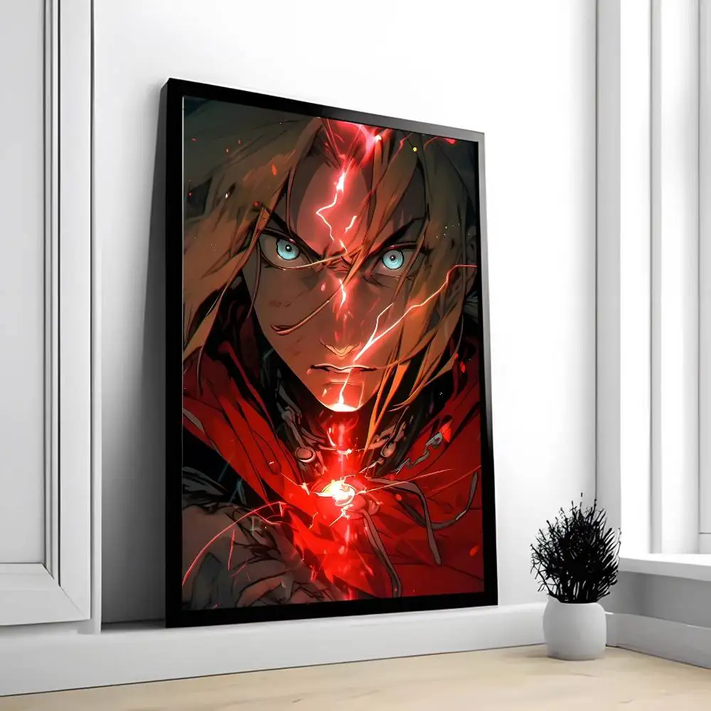 Fullmetal Alchemist Cute Style Edward Elric Colorful Wall Art