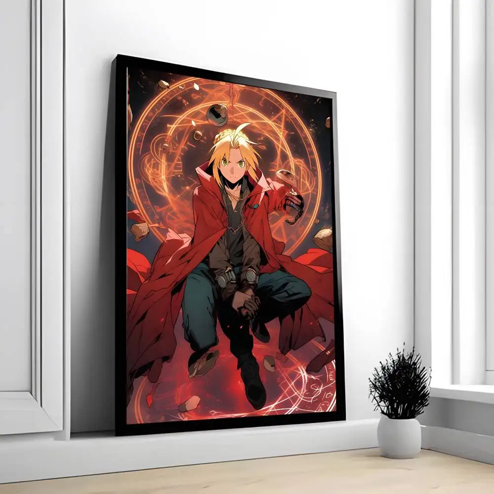 Cute Fullmetal Alchemist Edward Elric Waterproof HD Wall Art