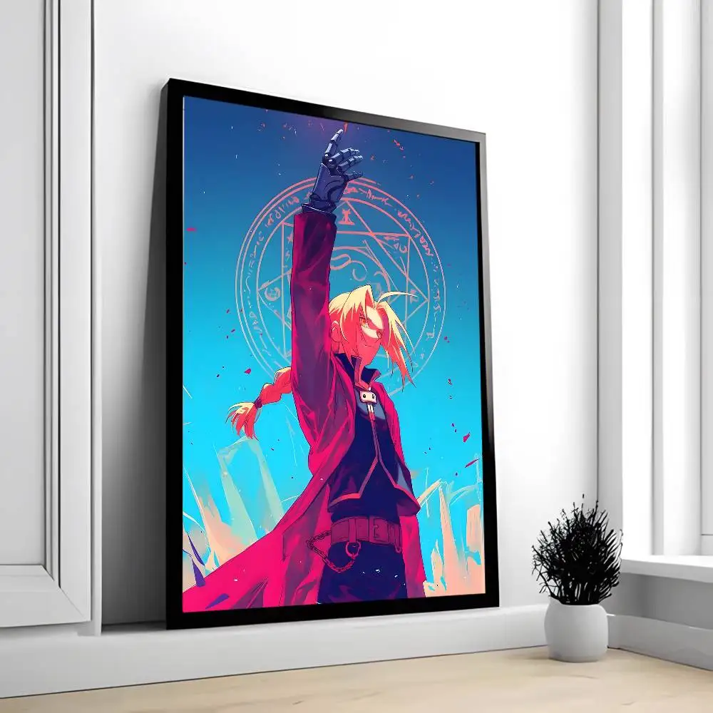 Lovely Fullmetal Alchemist Edward Elric Aesthetic Bedroom Wall Art