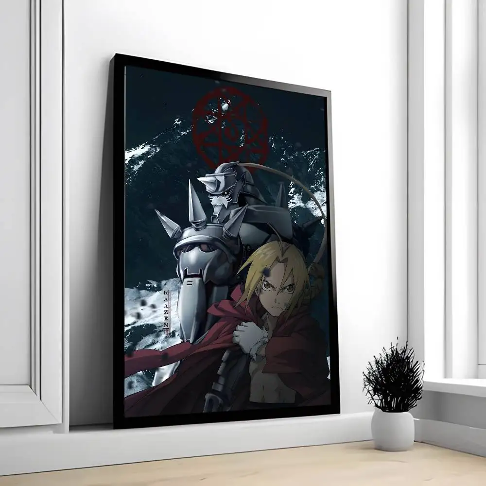 Fullmetal Alchemist Kawaii Edward Elric Vibrant HD Wall Art